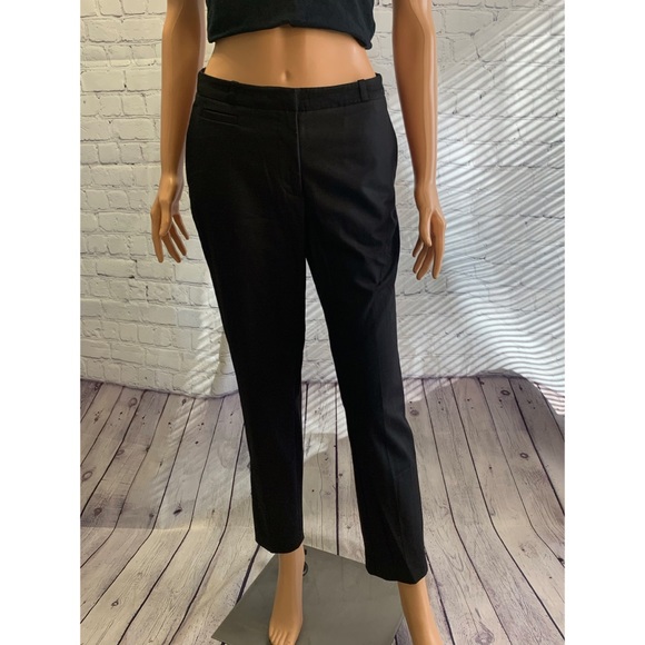 H & M size 6 Black Flattering Suit / Dress Pants business casual - Picture 1 of 16